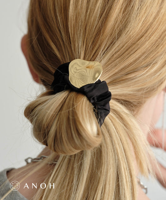 【ANOH】メタルヘアゴム