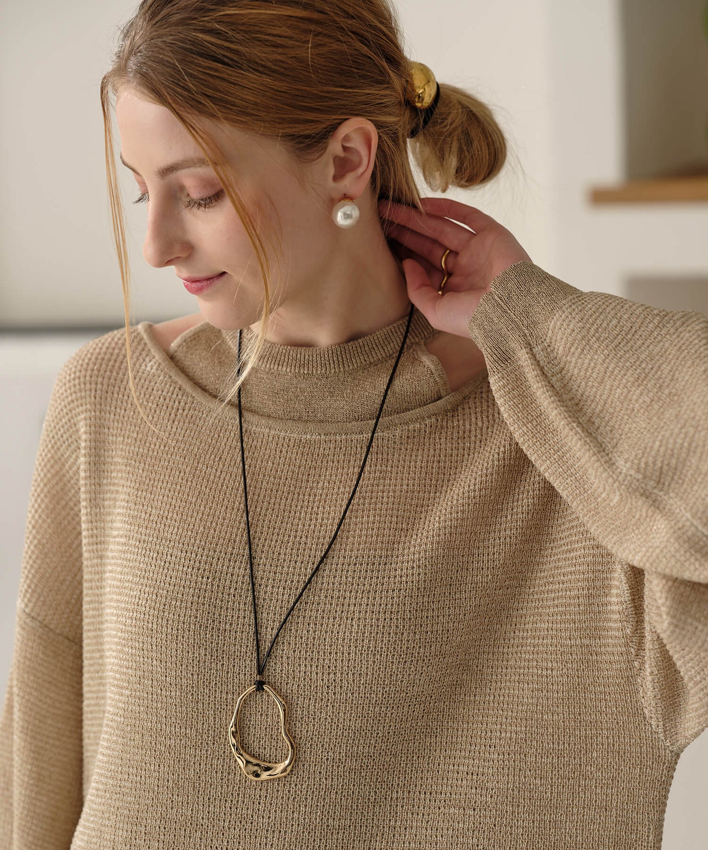 【ANOH】ニュアンスコードネックレス