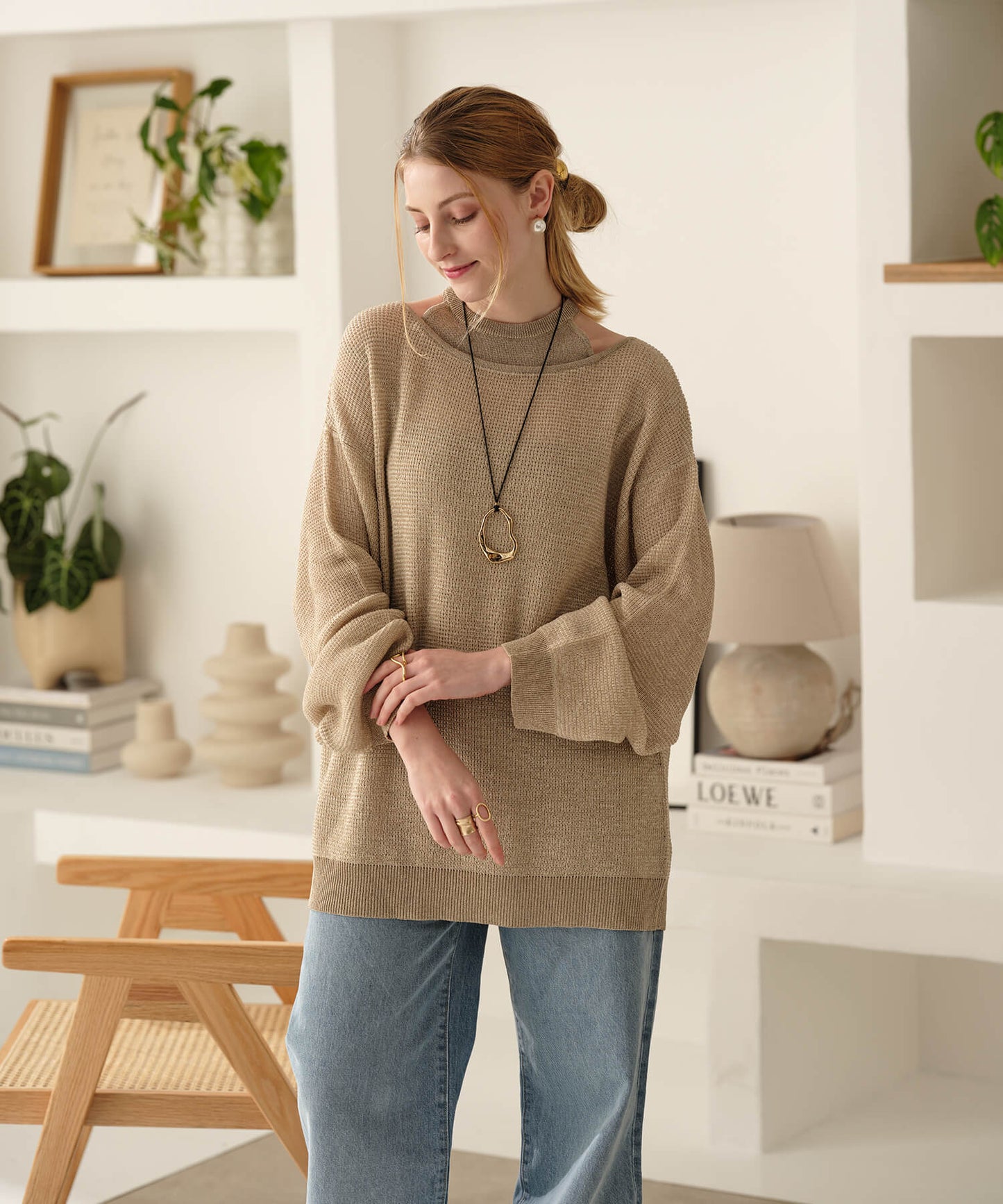 【ANOH】ニュアンスコードネックレス