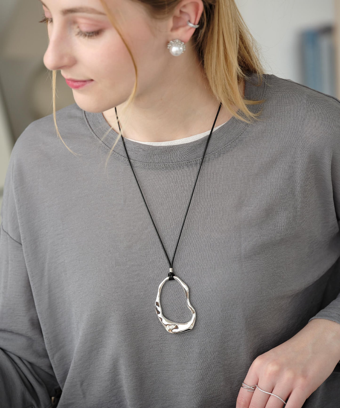 【ANOH】ニュアンスコードネックレス