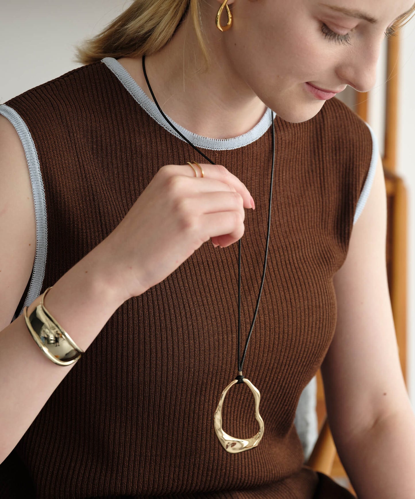 【ANOH】ニュアンスコードネックレス