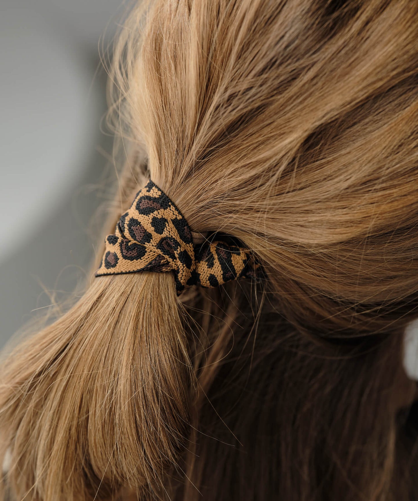 【ANOH】レオパードヘアゴム