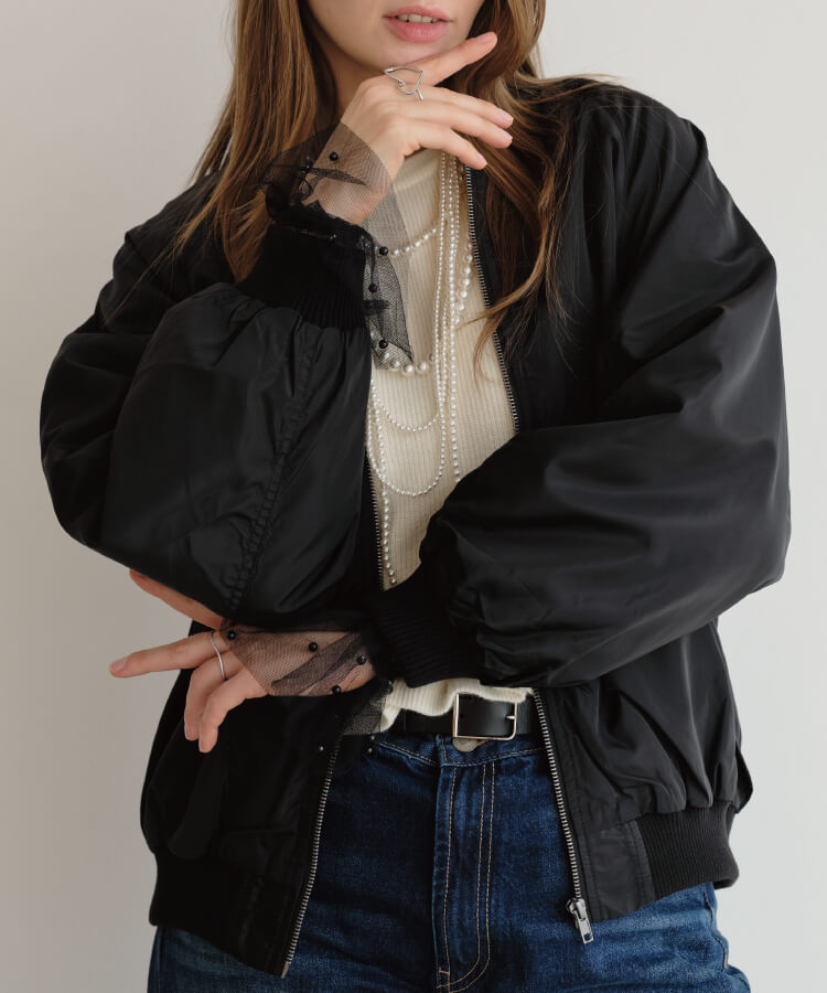 【MIA/ミア】カームエアMA-1ブルゾン