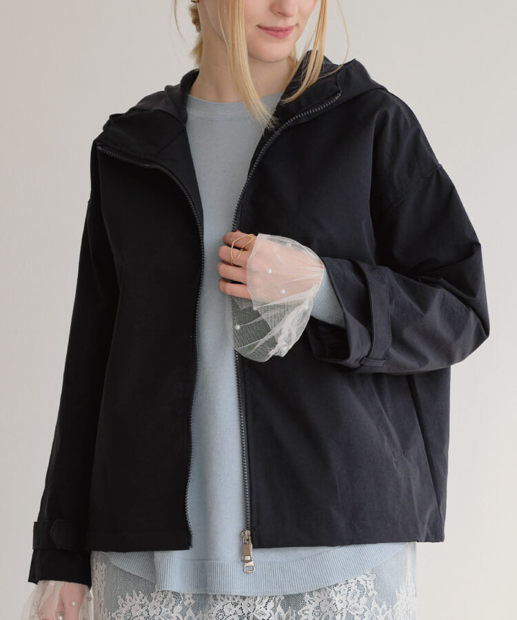 【MIA/ミア】フーディーライトアウター