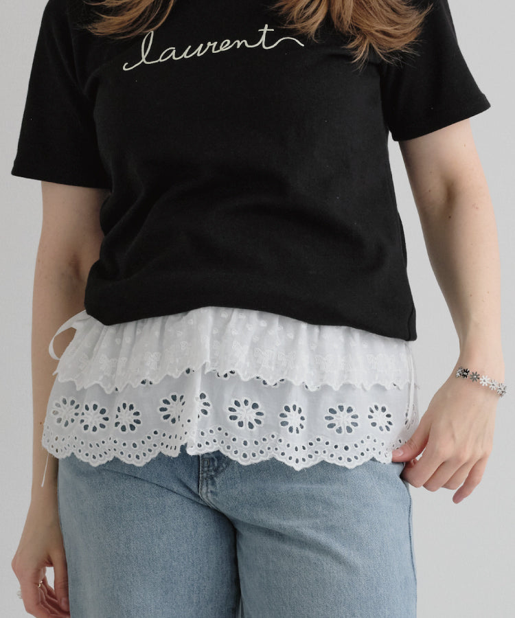 【10%OFF】 【MIA/ミア】レイヤードレーススカート