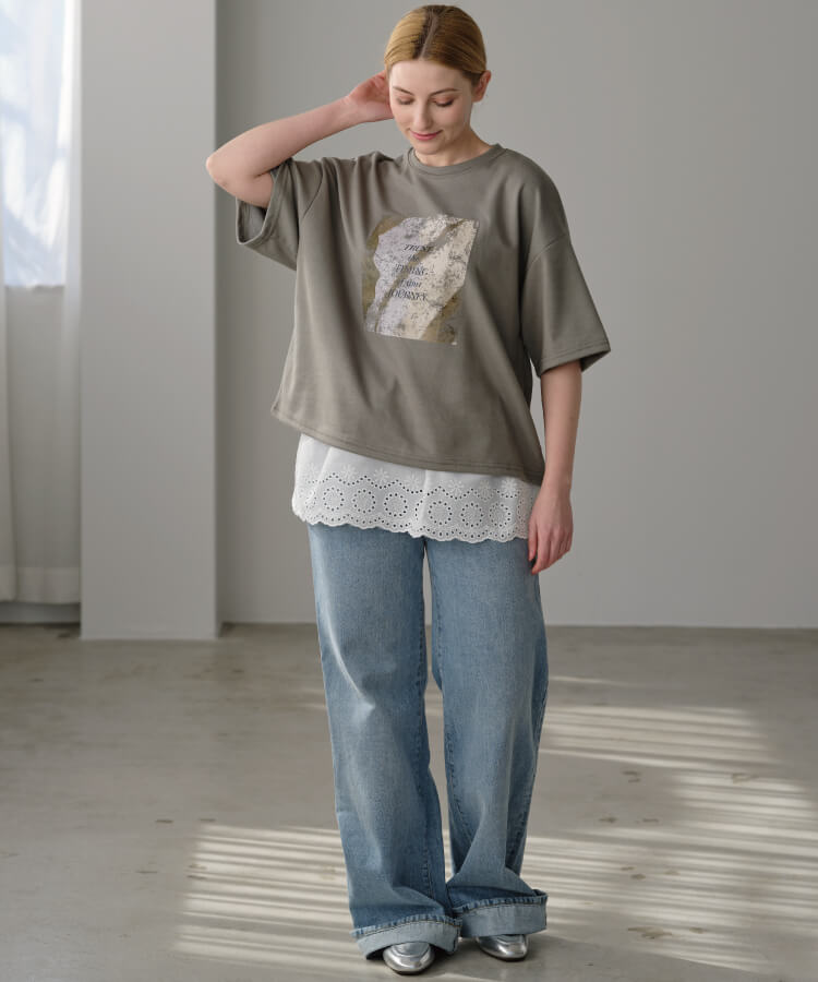 【MIA/ミア】グラフィックTシャツ