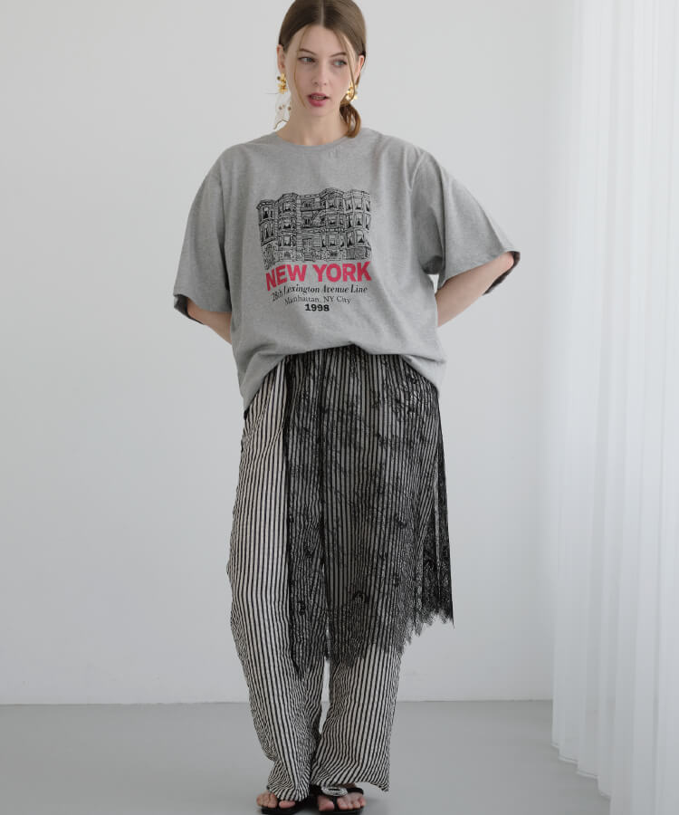 【MIA/ミア】NEW YORKロゴTシャツ