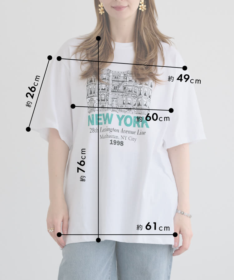 【MIA/ミア】NEW YORKロゴTシャツ