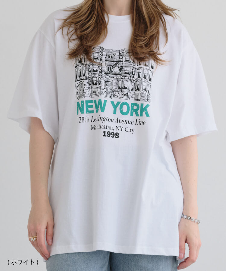 【MIA/ミア】NEW YORKロゴTシャツ