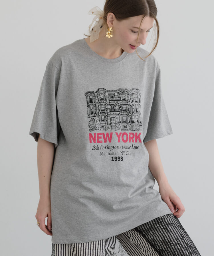 【MIA/ミア】NEW YORKロゴTシャツ