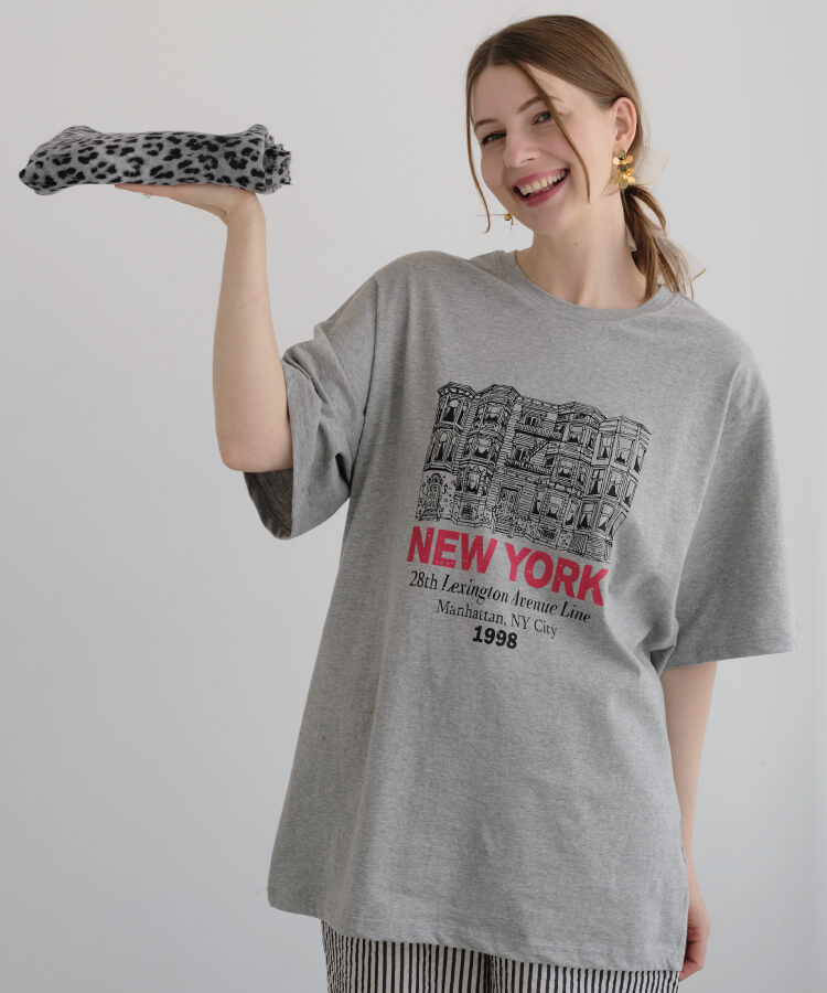 【MIA/ミア】NEW YORKロゴTシャツ