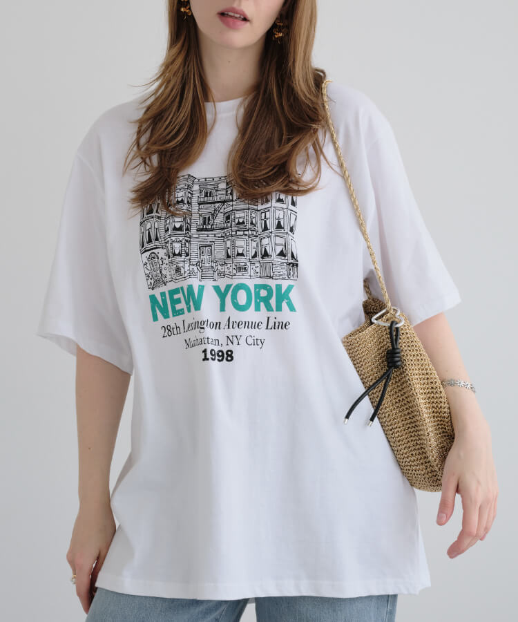 【MIA/ミア】NEW YORKロゴTシャツ