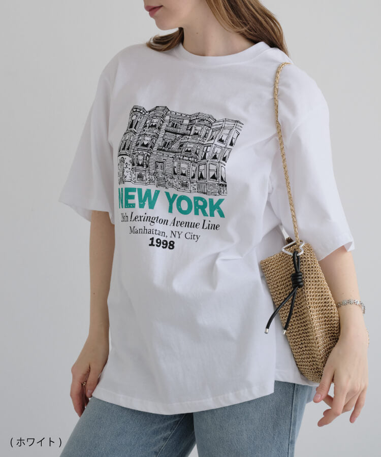【MIA/ミア】NEW YORKロゴTシャツ