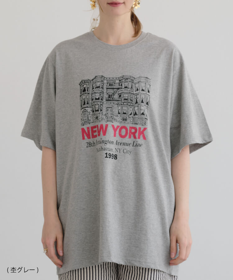 【MIA/ミア】NEW YORKロゴTシャツ