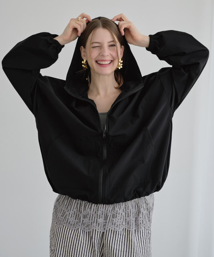 【MIA/ミア】UVカットラッシュガードパーカー