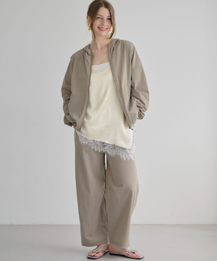 【MIA/ミア】UVカットラッシュガードパーカー