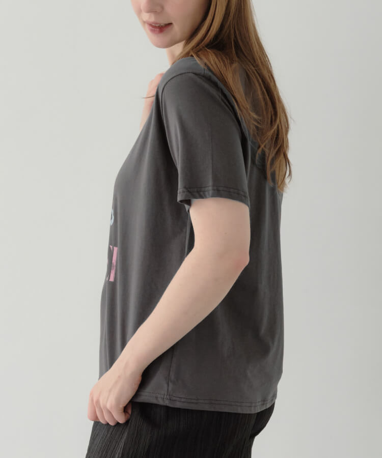 【30%OFF】【MIA/ミア】ブーケプリントTシャツ