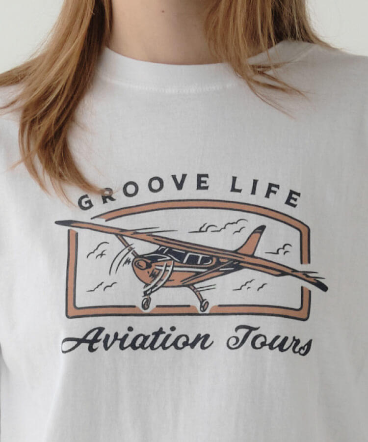 【30%OFF】【MIA/ミア】ヴィンテージ風プリントTシャツ