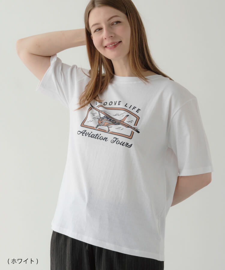 【30%OFF】【MIA/ミア】ヴィンテージ風プリントTシャツ